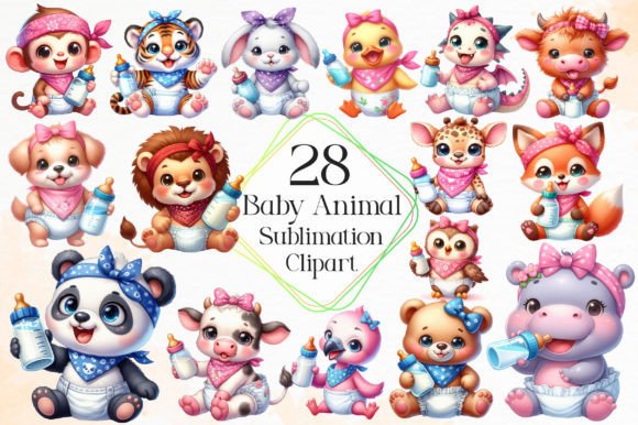 Baby Animal Sublimation Clipart: A Designer's Guide