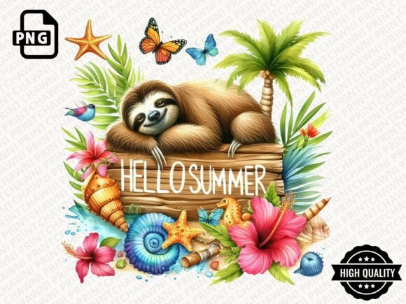 Bringing Sunshine to Your Projects with Summer Animal Clipart