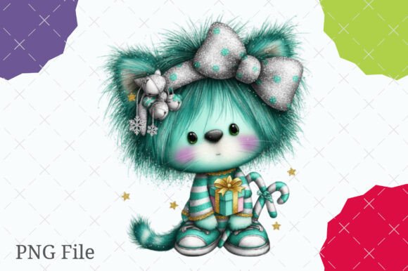 Christmas Animal Clipart PNG: Festive Design Assets