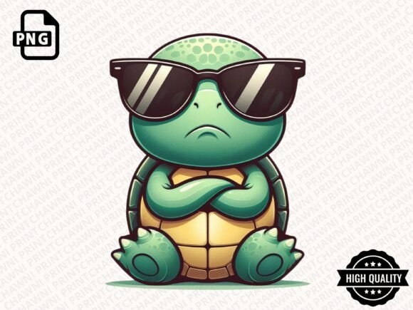Cool Animal with Sunglasses Clipart PNG: Instant Attitude