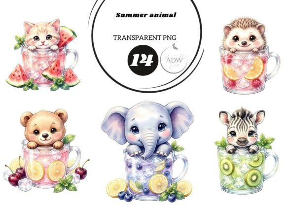 Summer Animal: Capture Sun-Drenched Joy in Your Designs