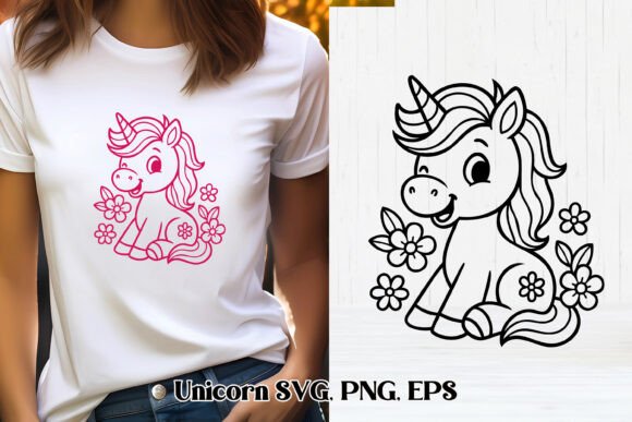 Unleash Magic with Cute Unicorn SVG Design | Animal SVG