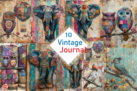 Unlocking Whimsy: A Deep Dive into Vintage Animal Journal Pages