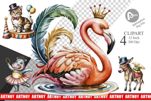Vintage Animal Circus Clipart: A Designer's Guide to Whimsical Elegance