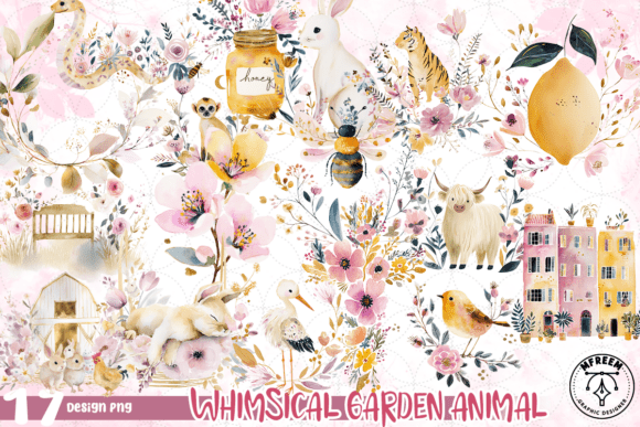 Whimsical Garden Animal PNG: A Designer's Secret for Charming Projects
