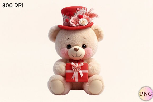Whimsical Valentine Animal PNG Clipart for Creative Projects